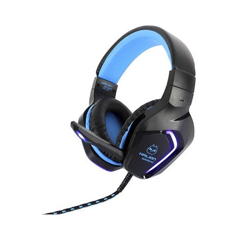 Audífono Gamer Halion HA-S7 con Luz LED Azul